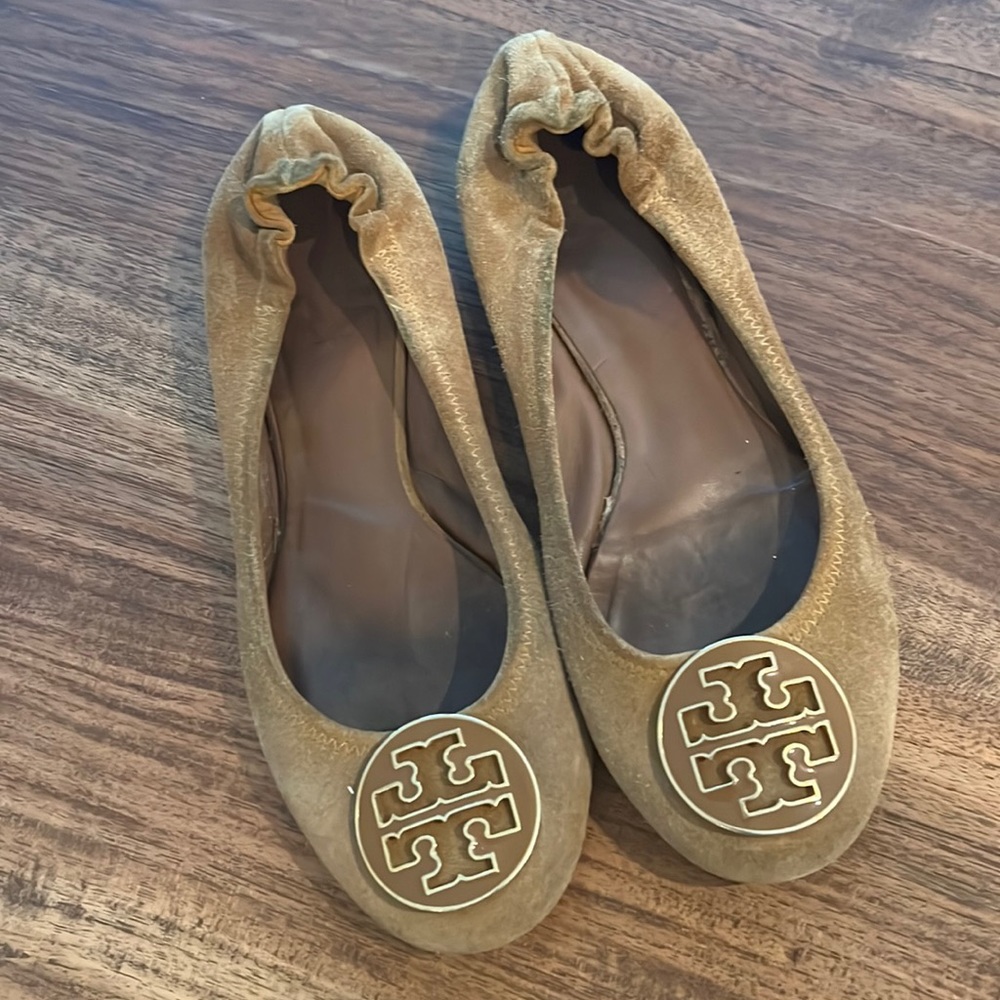 Tory Burch suede flats